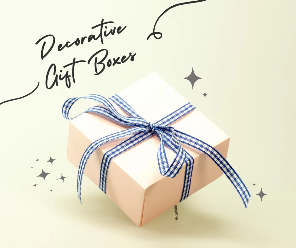 Decorative Gift Boxes With Lids
